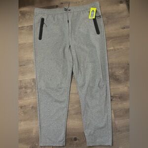 Vively Interlock Grey Sweat Pants Size 3XL New